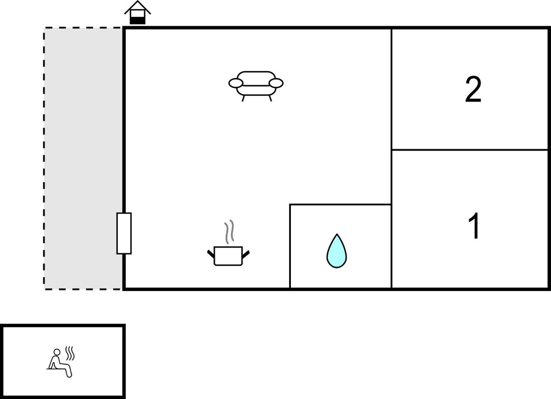 Cozy Home In Zerpenschleuse With Sauna Exteriör bild